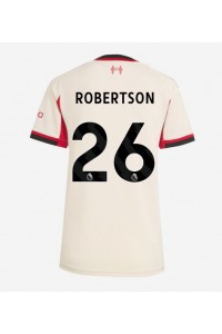 Liverpool Andrew Robertson #26 Jalkapallovaatteet Naisten Vieraspaita 2025-26 Lyhythihainen